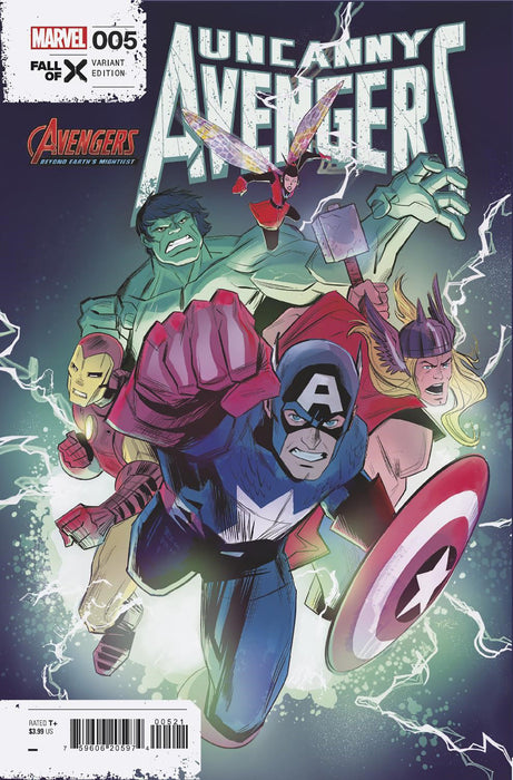 Uncanny Avengers 5 Nik Virella Avengers 60th Variant Fall