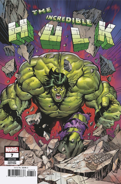 Incredible Hulk 7 Sergio Davila Variant