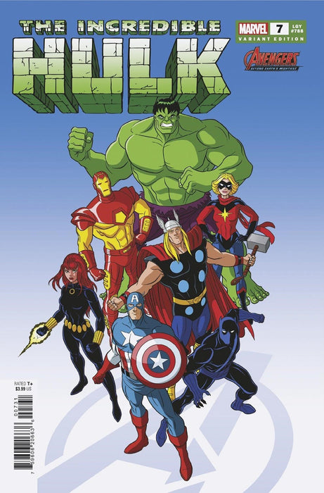 Incredible Hulk 7 Tim Levins Avengers 60th Variant