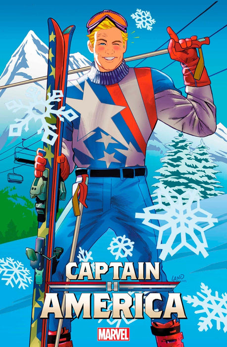 Captain America 4 Greg Land Ski Chalet Variant