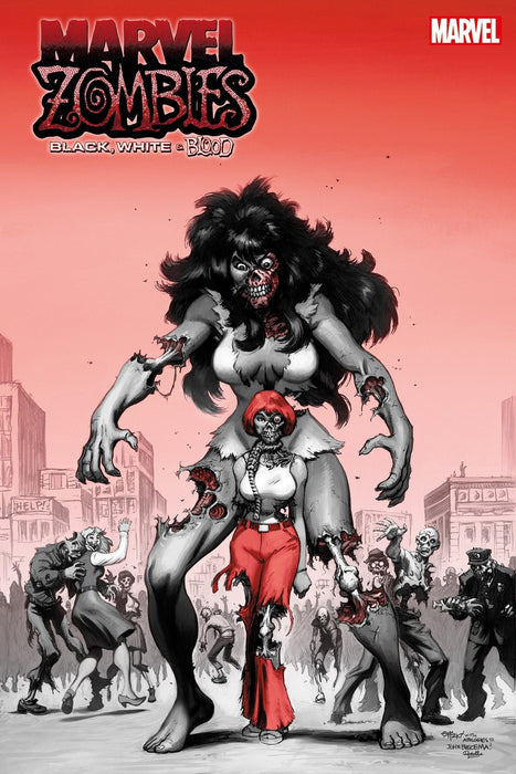 Marvel Zombies: Black, White & Blood 3 Edition Mcguinness Unearthed Variant