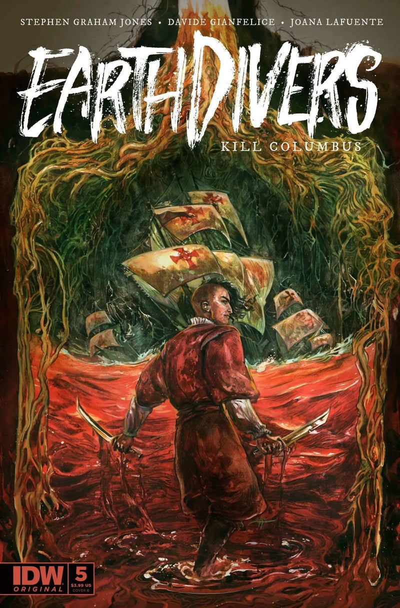 Earthdivers #5 Variant B Turrill