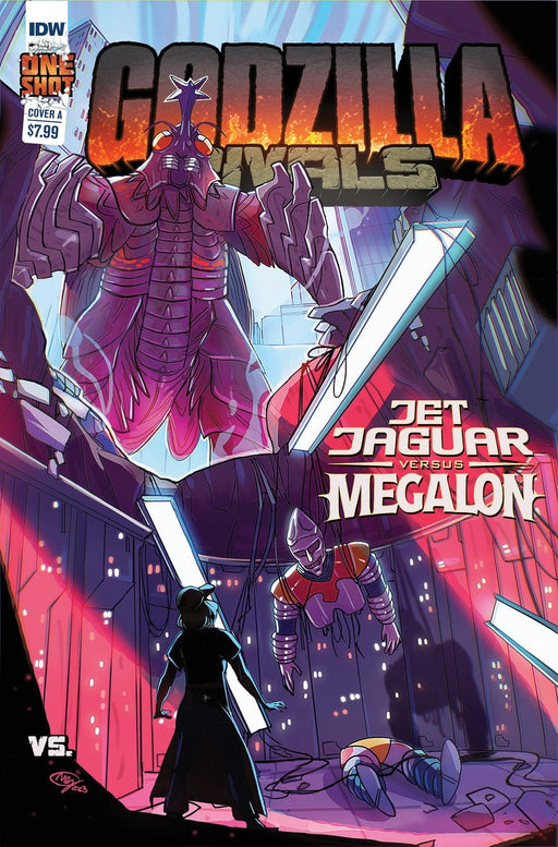 Godzilla Rivals: Jet Jaguar vs. Megalon Cover A Huang