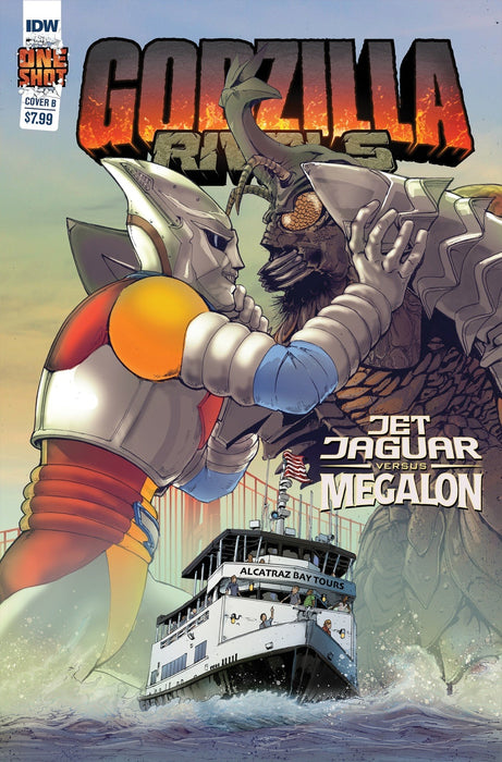 Godzilla Rivals: Jet Jaguar vs. Megalon Variant B Griffith