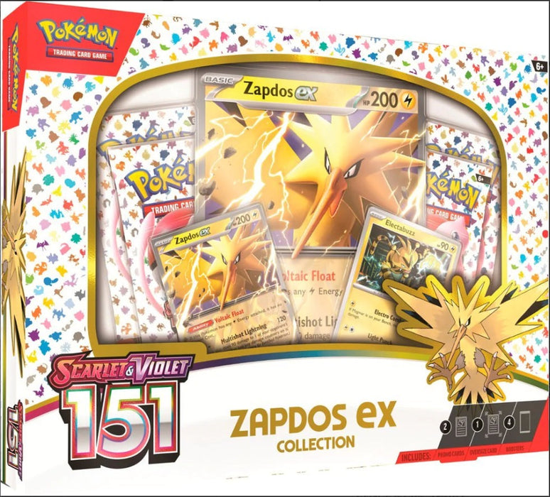 Pokemon TCG: Scarlet & Violet - 151 Collection - Zapdos ex