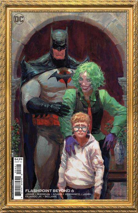 Flashpoint Beyond #6 Of 6 Cvr B Xermanico Card Stock Var