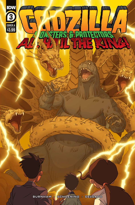 Godzilla: Monsters & Protectors-All Hail The King! #3 Variant A Schoening