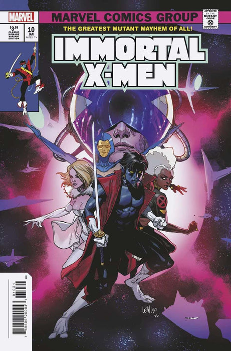 Immortal X-Men 10 Yu Classic Homage Variant