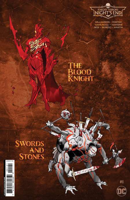 Knight Terrors Nights End #1 One Shot Cover E 1 in 25 Dan Mora Card Stock Variant