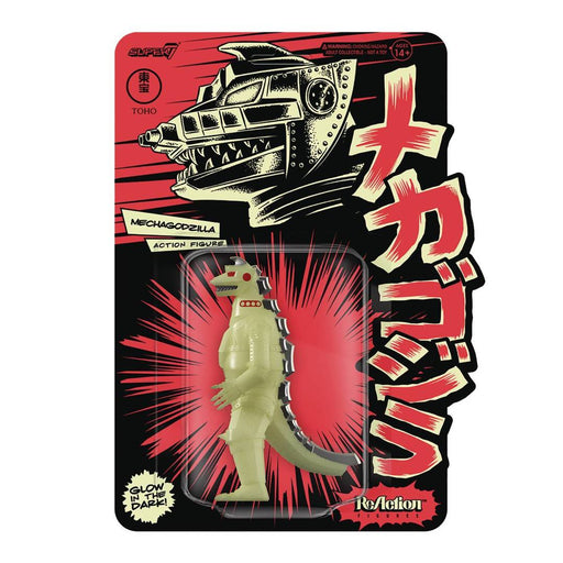 Toho Godzilla Mechagodzilla Glow Con Excl Reaction Fig