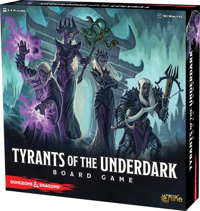 Dungeons and Dragons: Tyrants of the Underdark Board Game Updated Edition