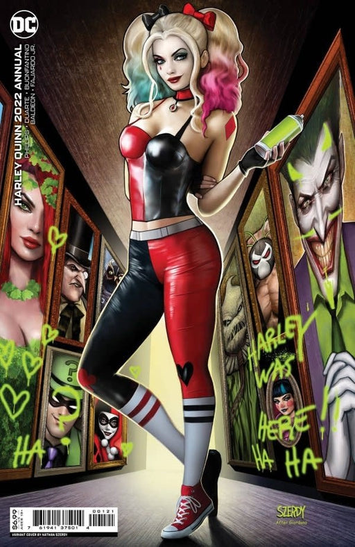 Harley Quinn 2022 Annual #1 One Shot Cvr B Nathan Szerdy Card Stock Var